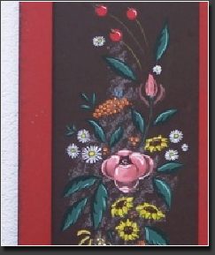 bauernmalerei pflanze