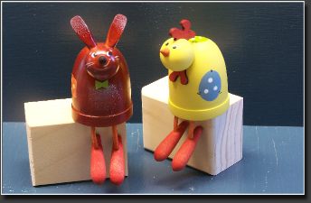 Flaschenhase-Flaschenhuhn