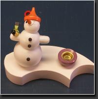 Steckring-Schneemann